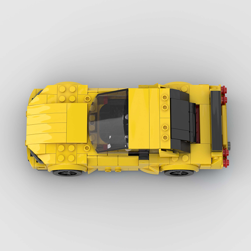 Nissan Skyline R32 MOC Car Building Block Super race Vehicle Brick