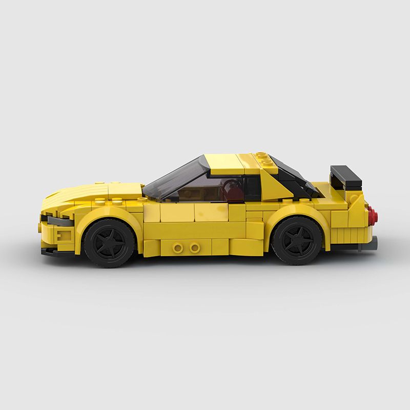 Nissan Skyline R32 MOC Car Building Block Super race Vehicle Brick