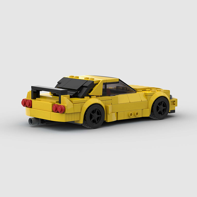 Nissan Skyline R32 MOC Car Building Block Super race Vehicle Brick