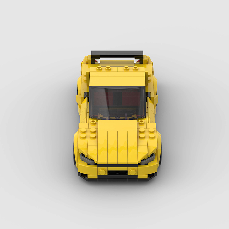 Nissan Skyline R32 MOC Car Building Block Super race Vehicle Brick