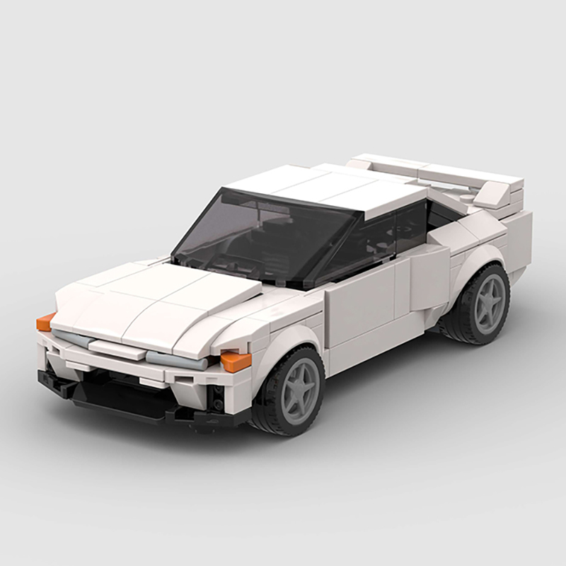 Nissan Skyline R32 MOC Car Building Block Super race Vehicle Brick