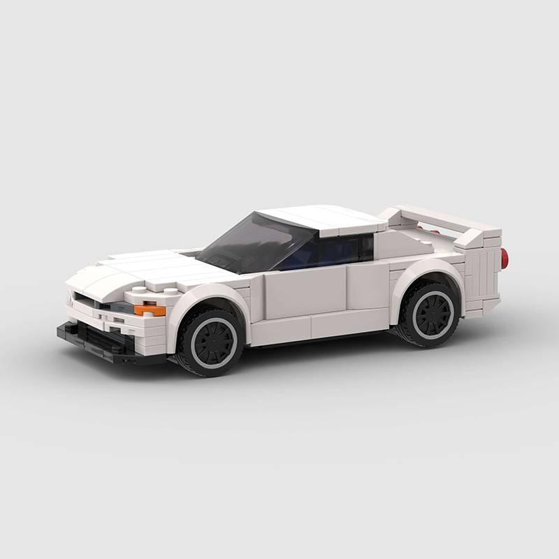 Nissan Skyline R32 MOC Car Building Block Super race Vehicle Brick