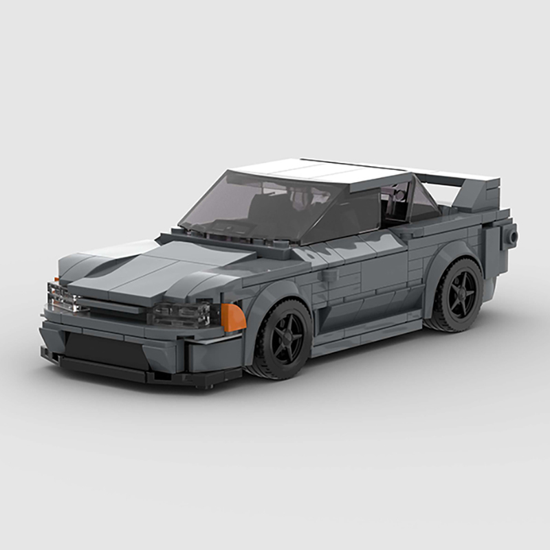 Nissan Skyline R32 GTR MOC Car Building Block Super race Vehicle Brick