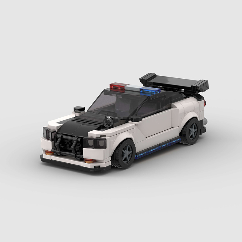 Nissan R34 GTR MOC Car Building Block Super race Vehicle Brick