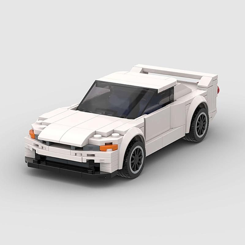 Nissan Skyline R32 MOC Car Building Block Super race Vehicle Brick