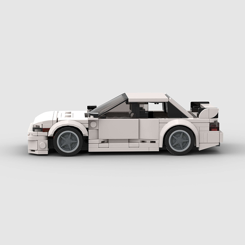 Nissan S13 Silvia 240SX MOC Car Building Block Super race Vehicle Brick