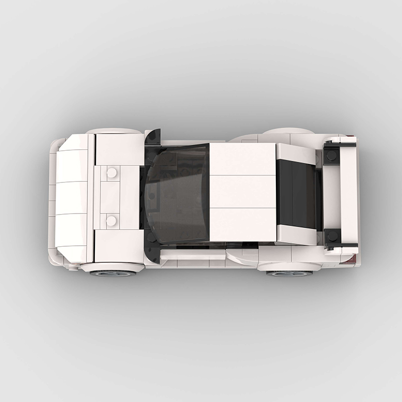 Nissan S13 Silvia 240SX MOC Car Building Block Super race Vehicle Brick
