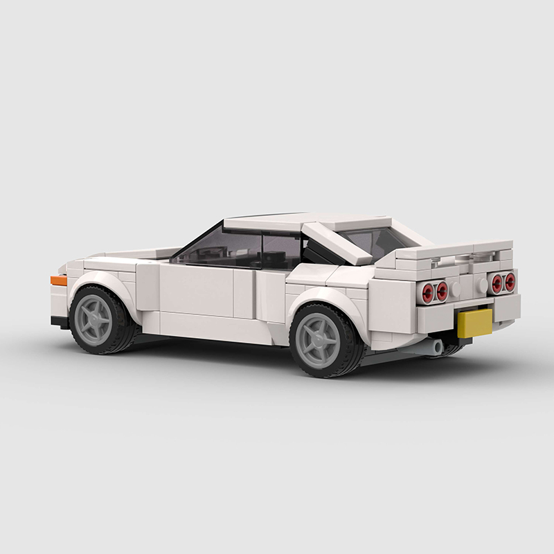 Nissan Skyline R32 MOC Car Building Block Super race Vehicle Brick