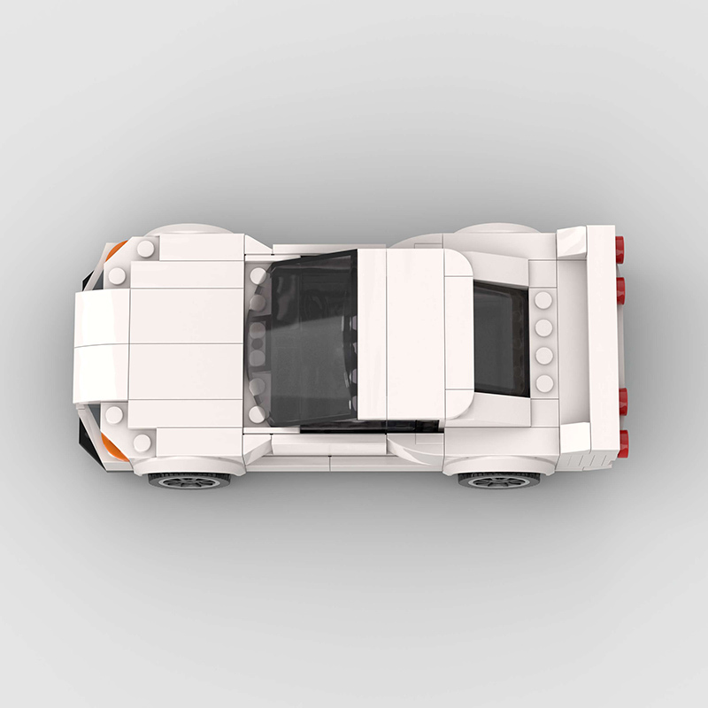 Nissan Skyline R32 MOC Car Building Block Super race Vehicle Brick