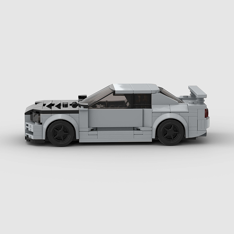 Nissan Skyline GTR R34 MOC Car Building Block Super race Vehicle Brick