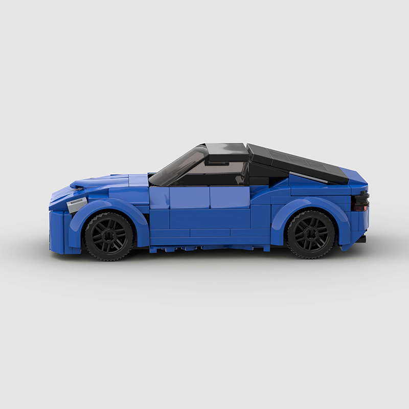 Nissan 400Z MOC Car Model Building Block Super race Vehicle Brick