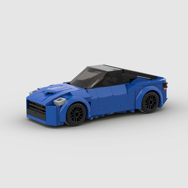 Nissan 400Z MOC Car Model Building Block Super race Vehicle Brick