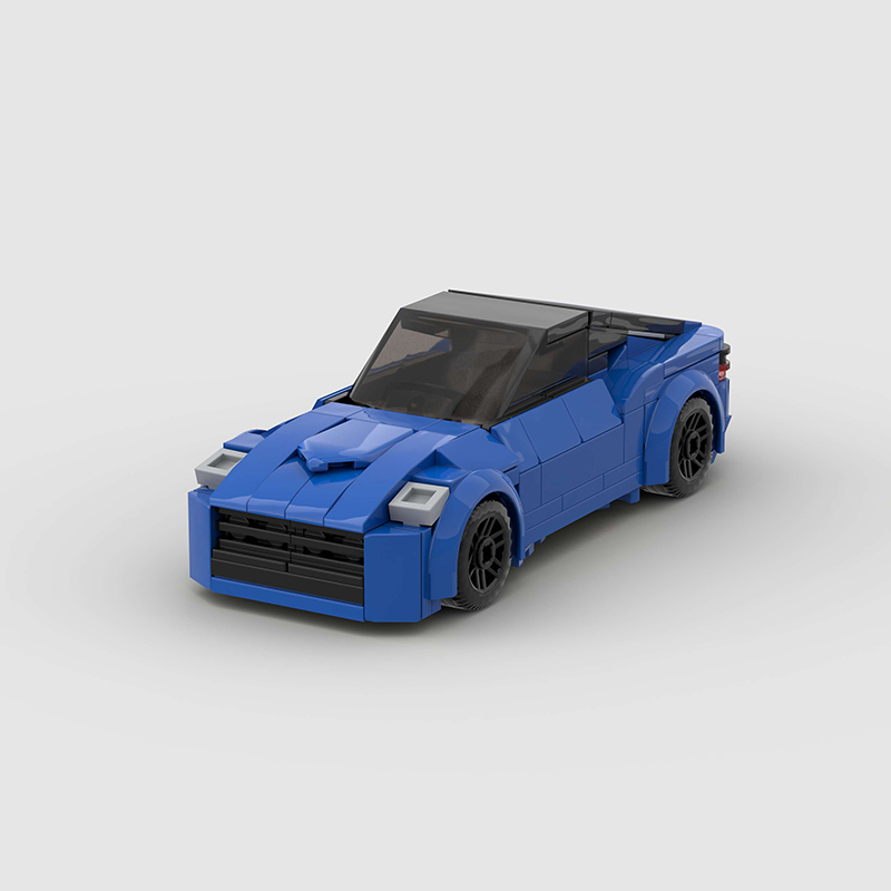Nissan 400Z MOC Car Model Building Block Super race Vehicle Brick