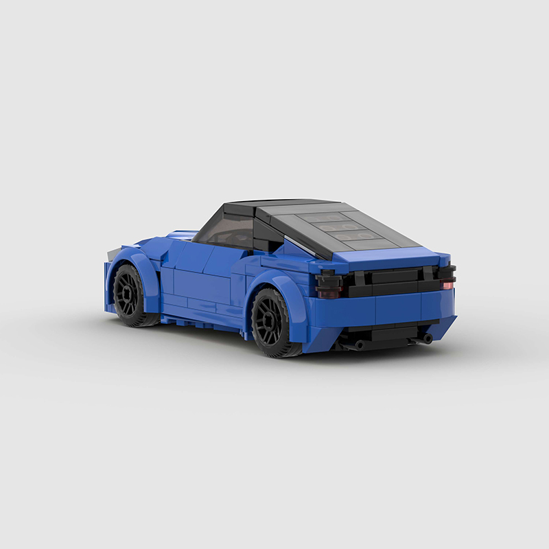 Nissan 400Z MOC Car Model Building Block Super race Vehicle Brick