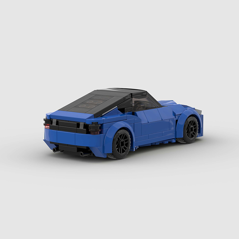 Nissan 400Z MOC Car Model Building Block Super race Vehicle Brick