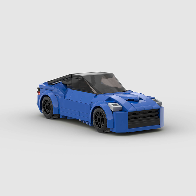 Nissan 400Z MOC Car Model Building Block Super race Vehicle Brick