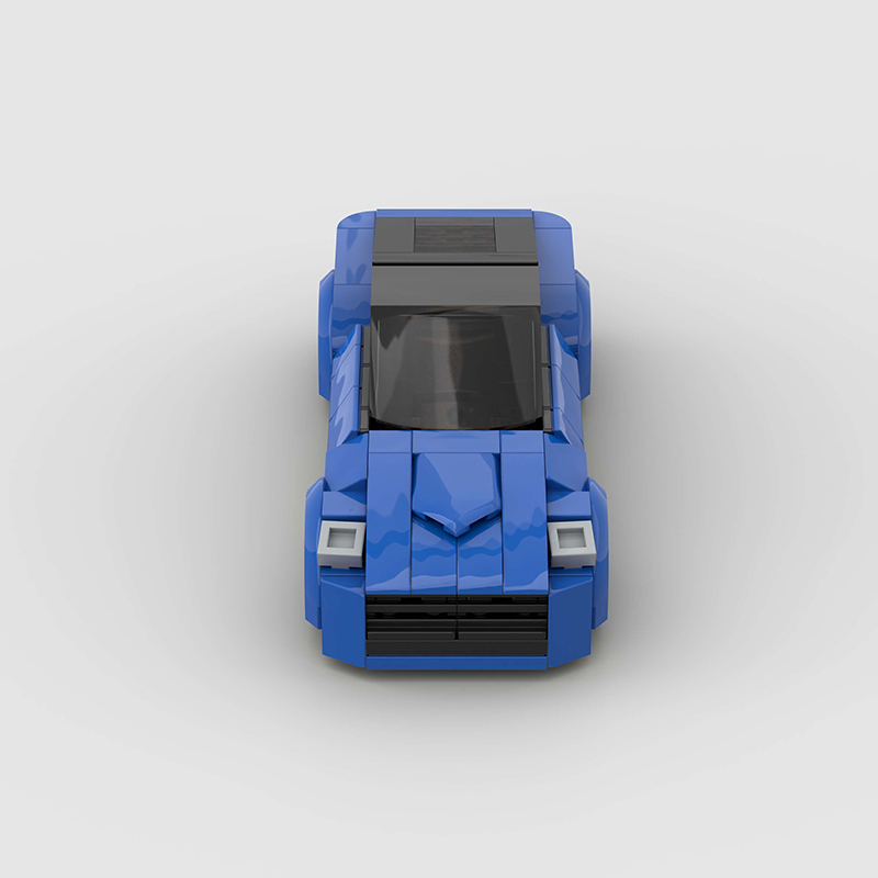 Nissan 400Z MOC Car Model Building Block Super race Vehicle Brick