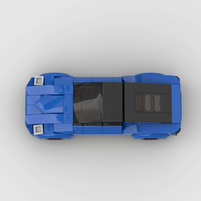 Nissan 400Z MOC Car Model Building Block Super race Vehicle Brick