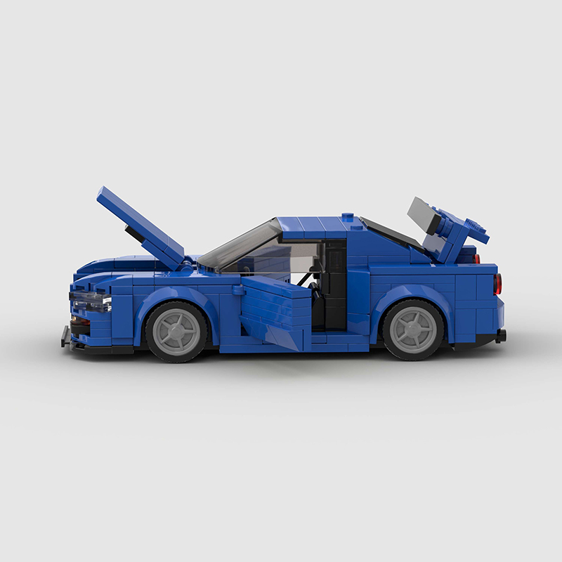 Nissan Skyline R34 GTR MOC Car Building Block Super race Vehicle Brick