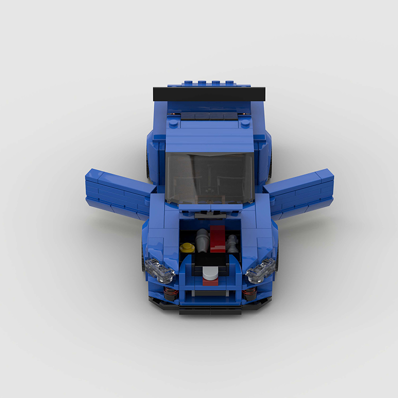Nissan Skyline R34 GTR MOC Car Building Block Super race Vehicle Brick