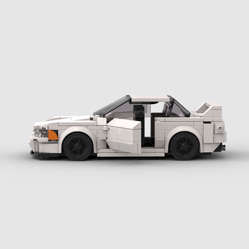 Nissan Skyline R34 GTR MOC Car Building Block Super race Vehicle Brick