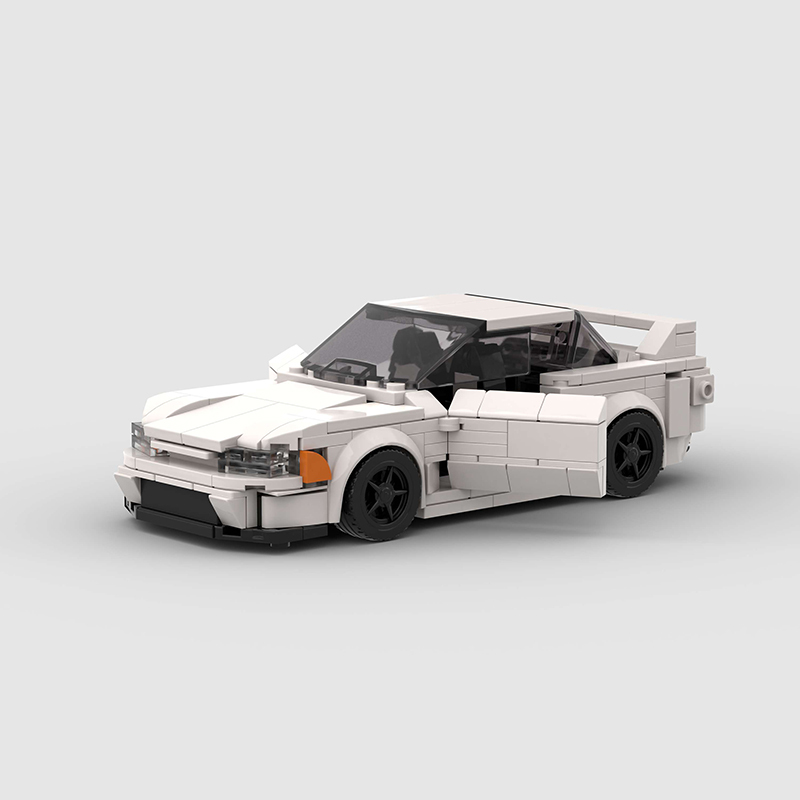 Nissan Skyline R34 GTR MOC Car Building Block Super race Vehicle Brick