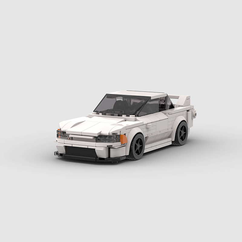 Nissan Skyline R34 GTR MOC Car Building Block Super race Vehicle Brick