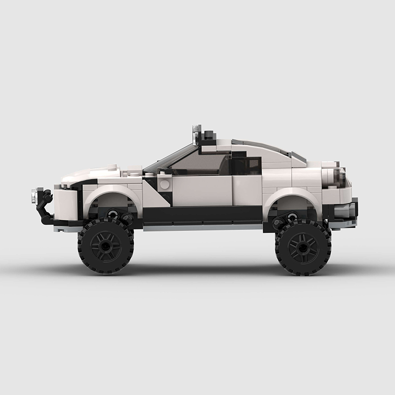 Nissan GTR pit bull offroad concept Brick MOC Car Model Building Block