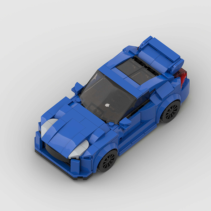 Nissan 370Z MOC Car Model Building Block Super race Vehicle Brick