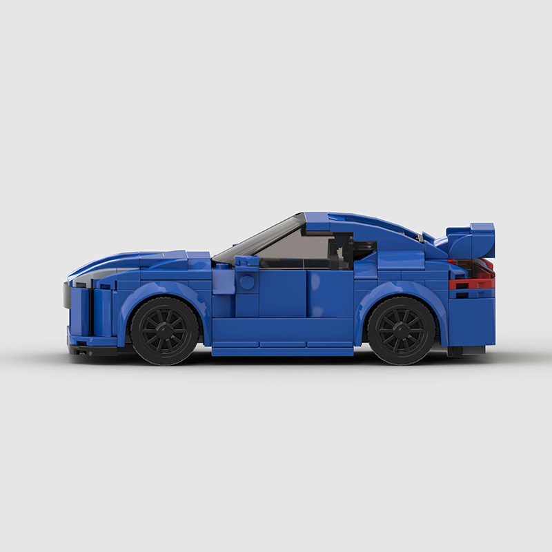 Nissan 370Z MOC Car Model Building Block Super race Vehicle Brick