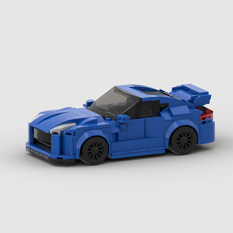 Nissan 370Z MOC Car Model Building Block Super race Vehicle Brick