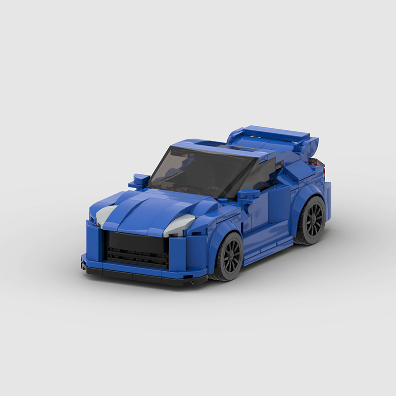Nissan 370Z MOC Car Model Building Block Super race Vehicle Brick