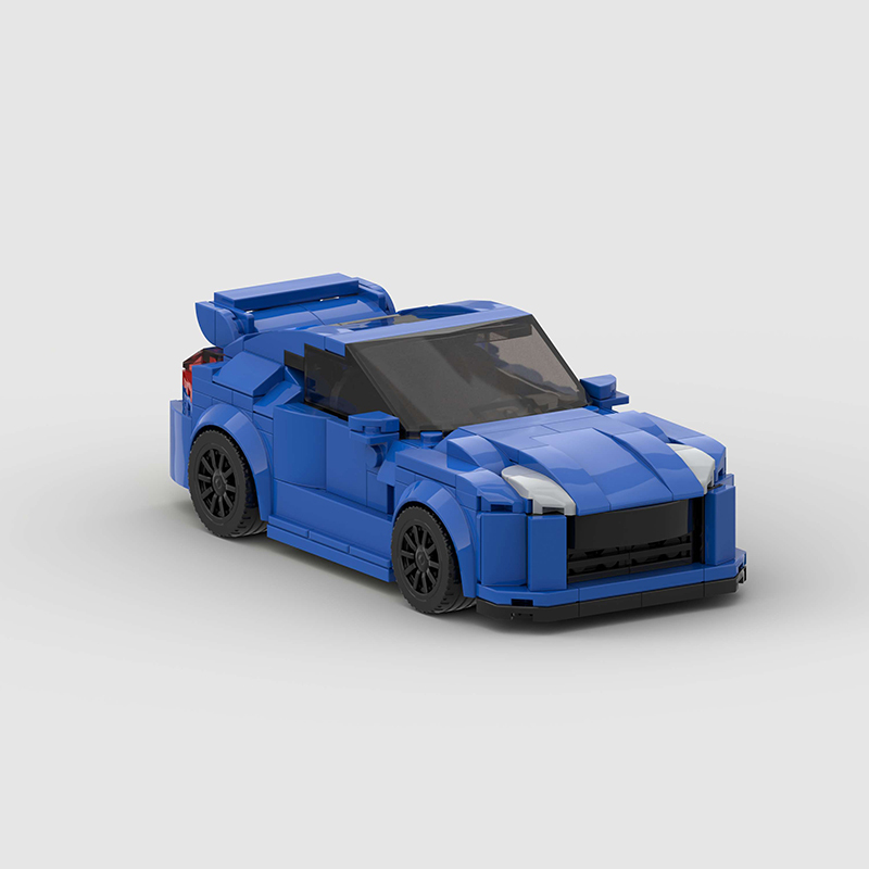 Nissan 370Z MOC Car Model Building Block Super race Vehicle Brick