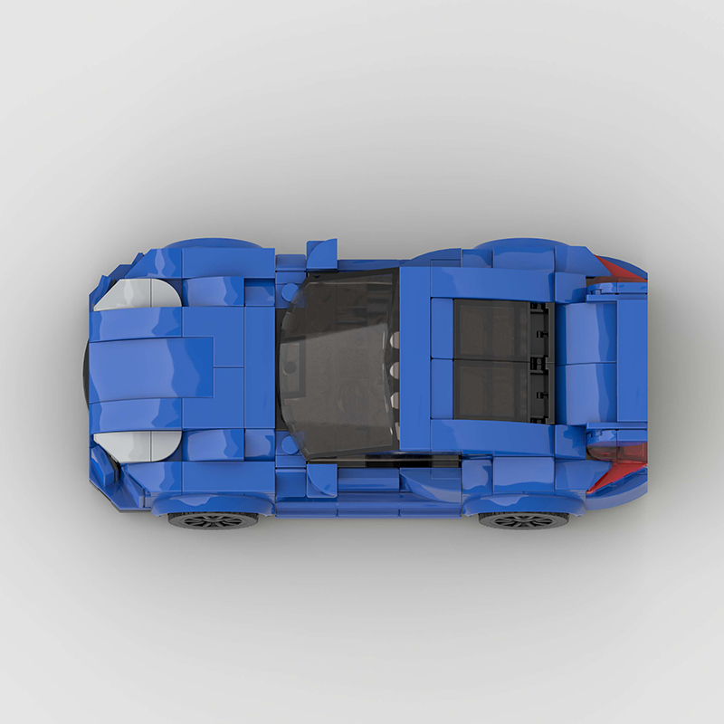 Nissan 370Z MOC Car Model Building Block Super race Vehicle Brick
