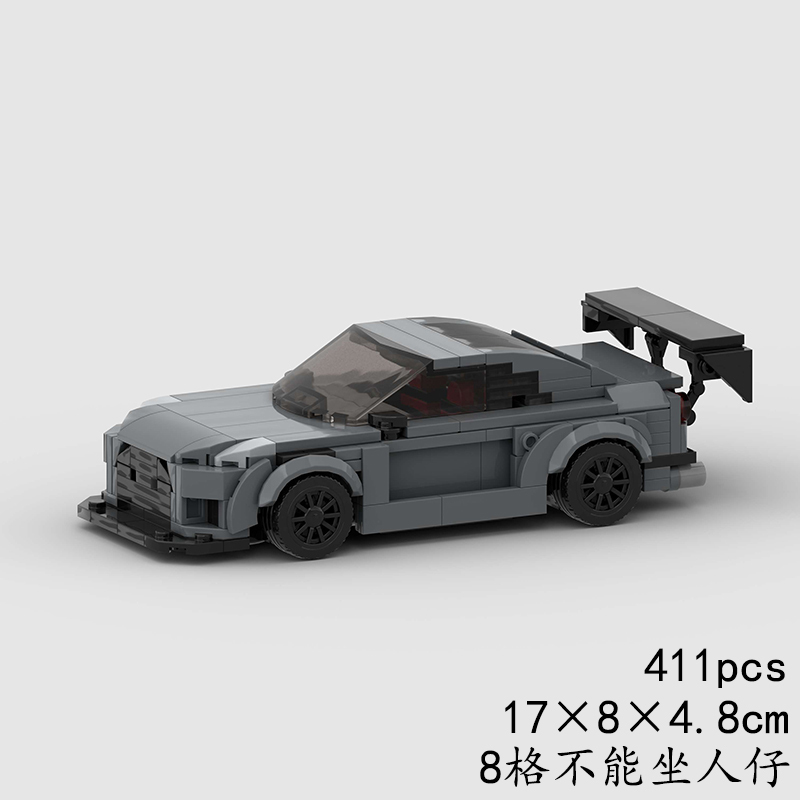 Nissan Liberty Walk R35 GTR MOC Car Building Block Race Vehicle Brick