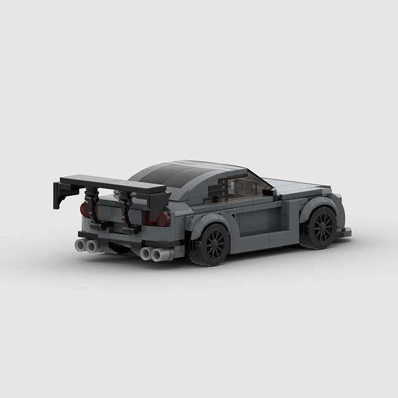 Nissan Liberty Walk R35 GTR MOC Car Building Block Race Vehicle Brick
