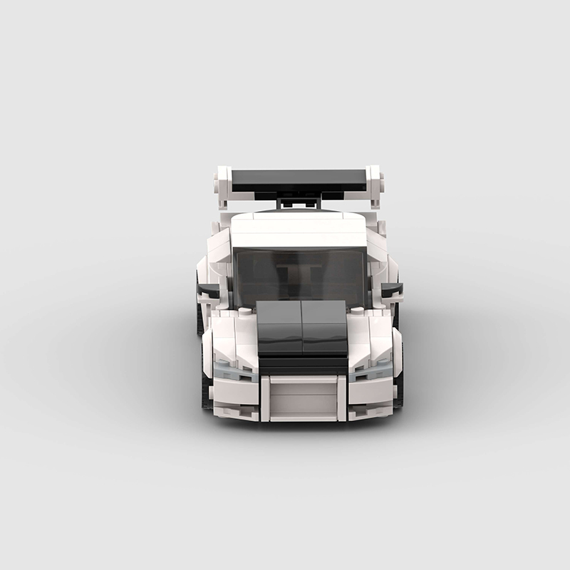 Nissan Skyline GTR R34 MOC Car Building Block Super Race Vehicle Brick