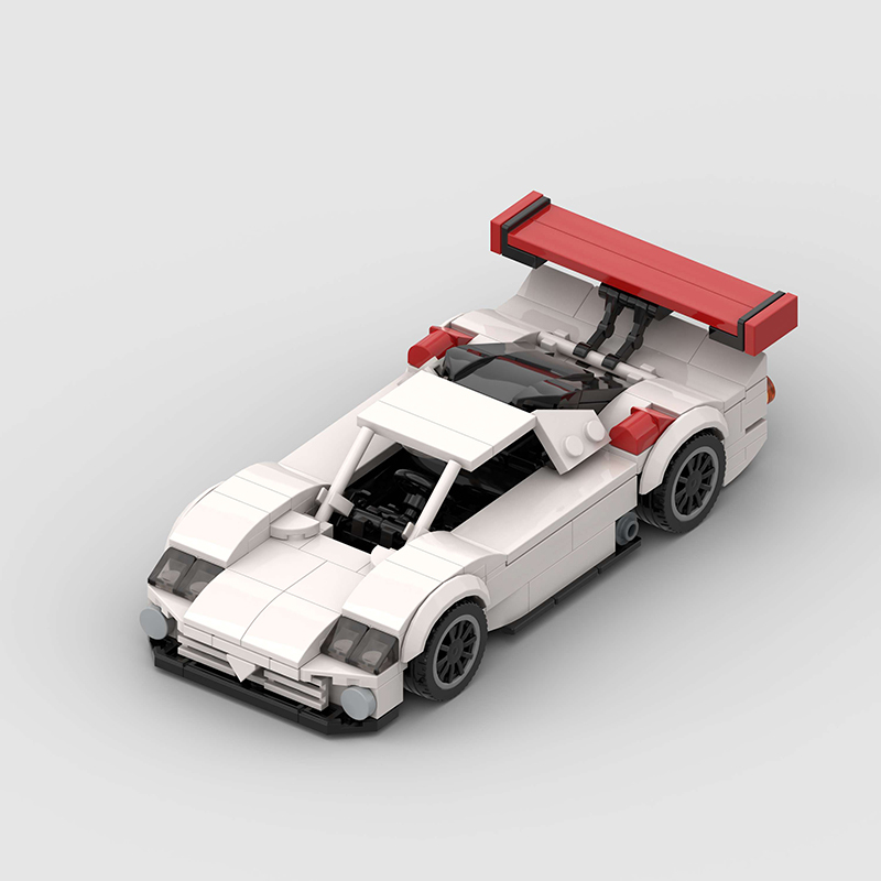 Nissan R390 GT1 road legal version MOC Car Building Block Vehicle Brick
