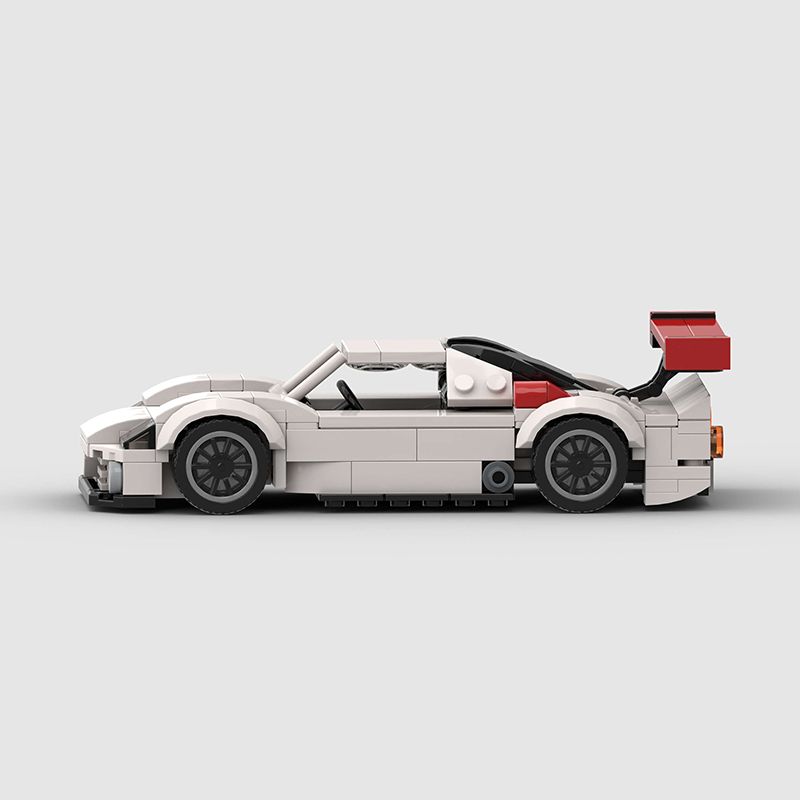 Nissan R390 GT1 road legal version MOC Car Building Block Vehicle Brick
