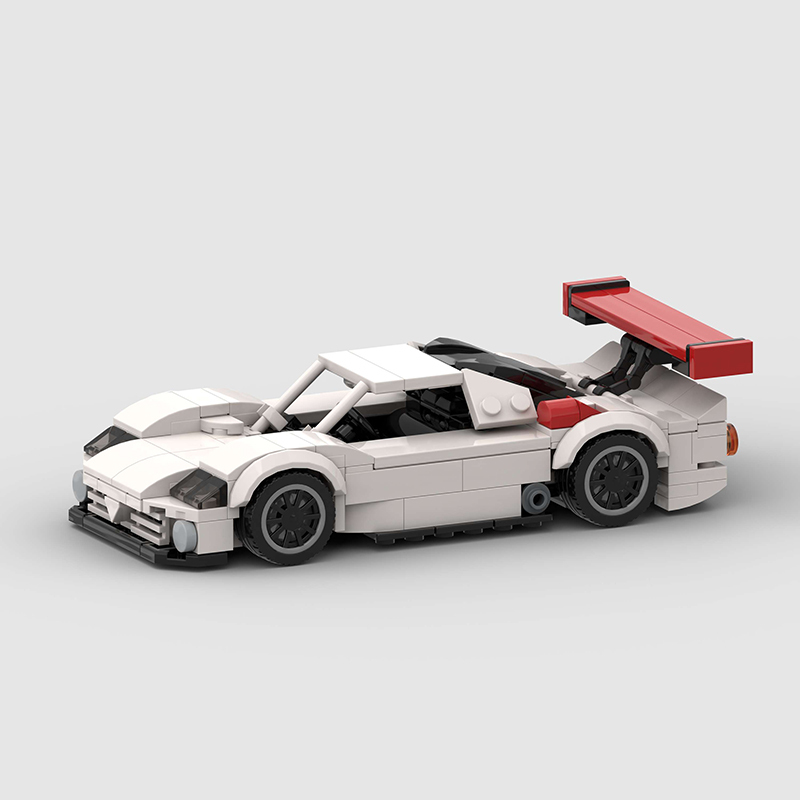 Nissan R390 GT1 road legal version MOC Car Building Block Vehicle Brick