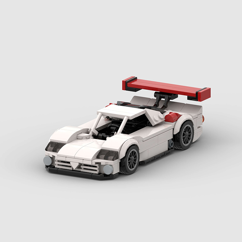 Nissan R390 GT1 road legal version MOC Car Building Block Vehicle Brick