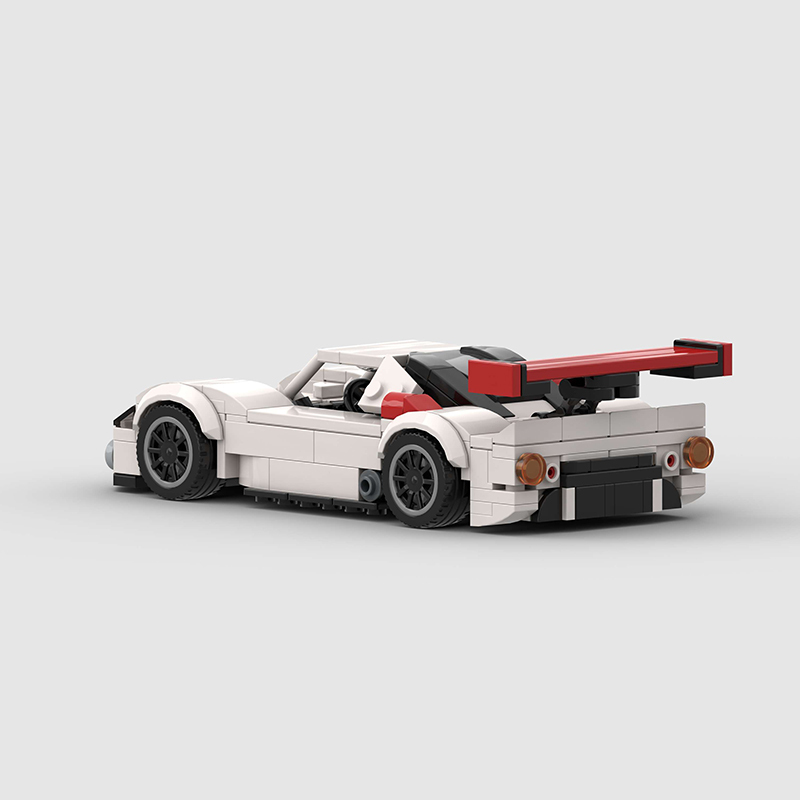 Nissan R390 GT1 road legal version MOC Car Building Block Vehicle Brick