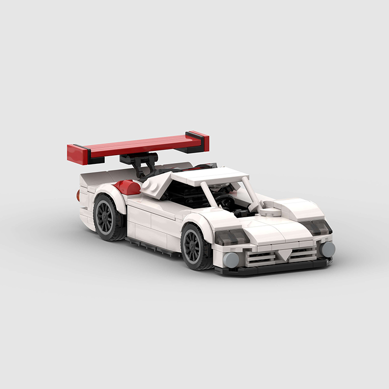 Nissan R390 GT1 road legal version MOC Car Building Block Vehicle Brick