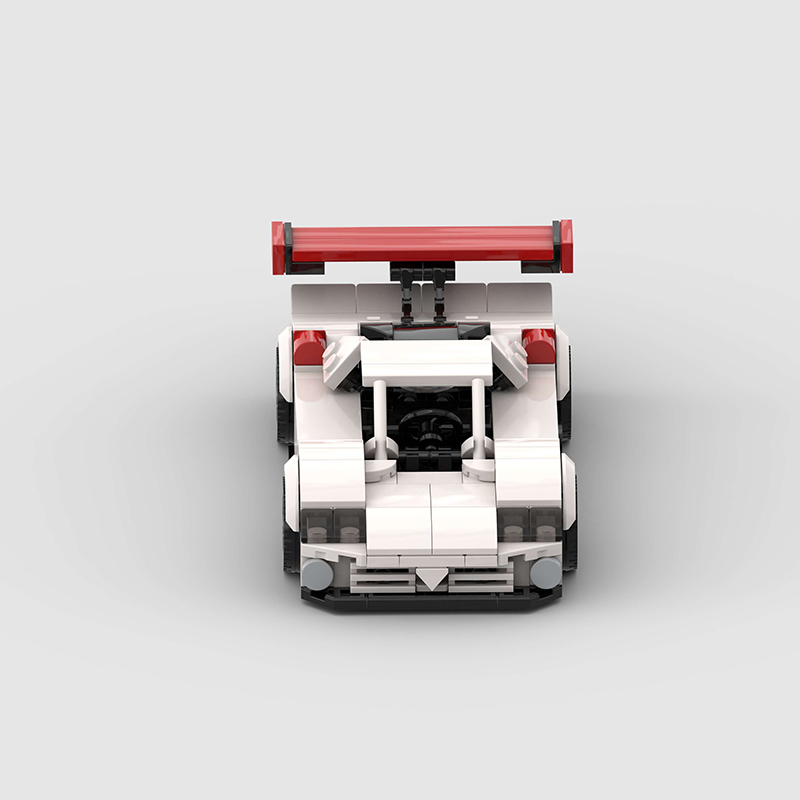 Nissan R390 GT1 road legal version MOC Car Building Block Vehicle Brick