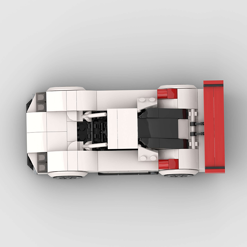 Nissan R390 GT1 road legal version MOC Car Building Block Vehicle Brick