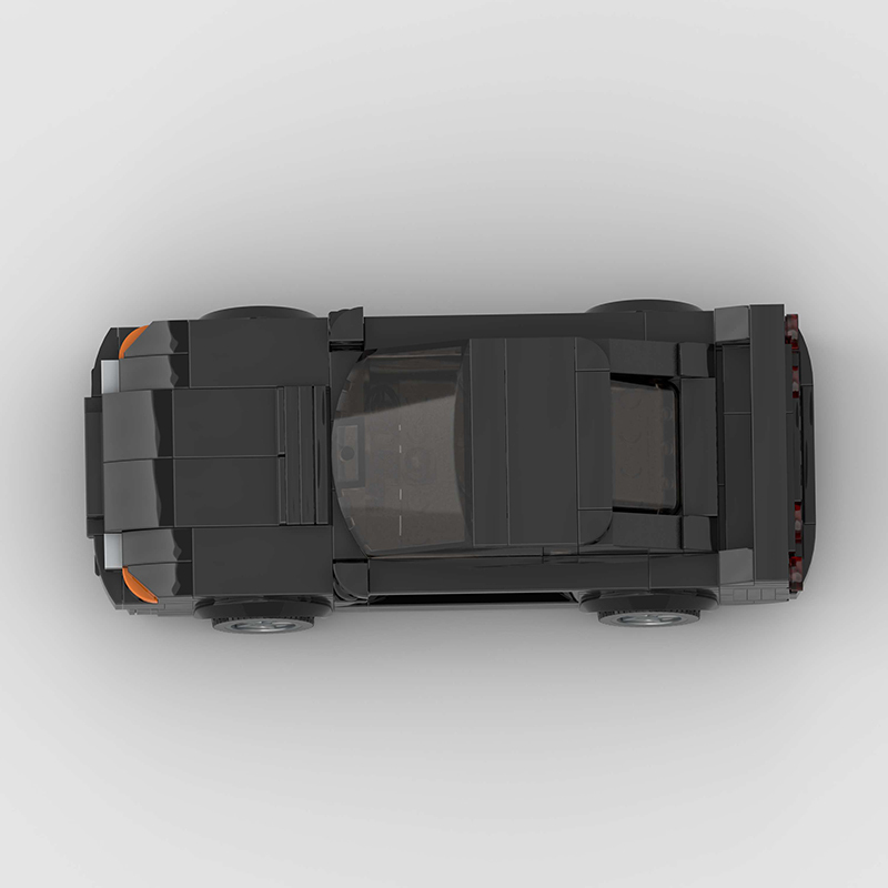 Nissan Takeshi Nakazato's Skyline GTR MOC Car Building Block Vehicle