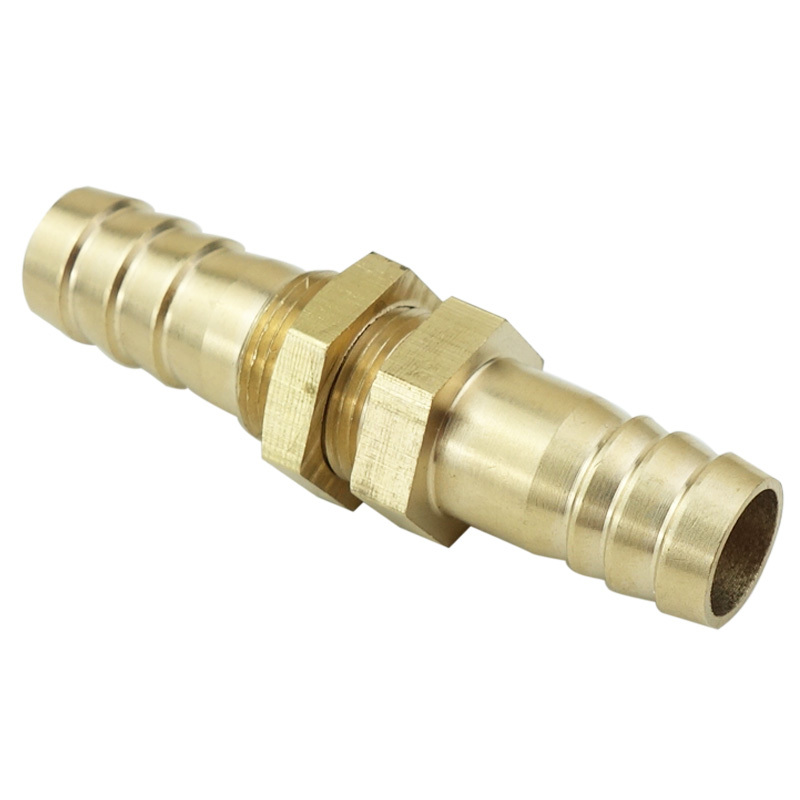 Brass Barb Bulkhead Fitting