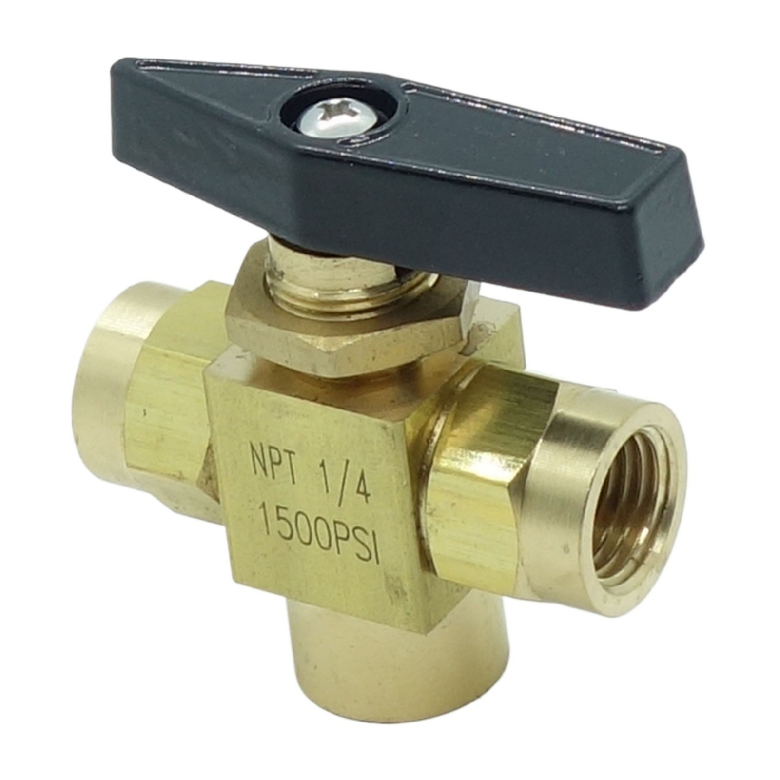 Brass 3 Way Ball Valve