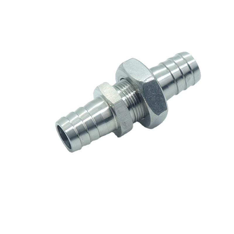 Stainless 304 Hose Barb Bulkhead Fitting