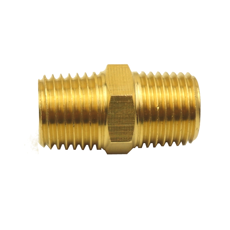 Brass Pipe Fitting Hex Nipple